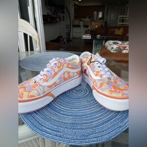Vans Women's Multicolor Psychedelic Sneakers